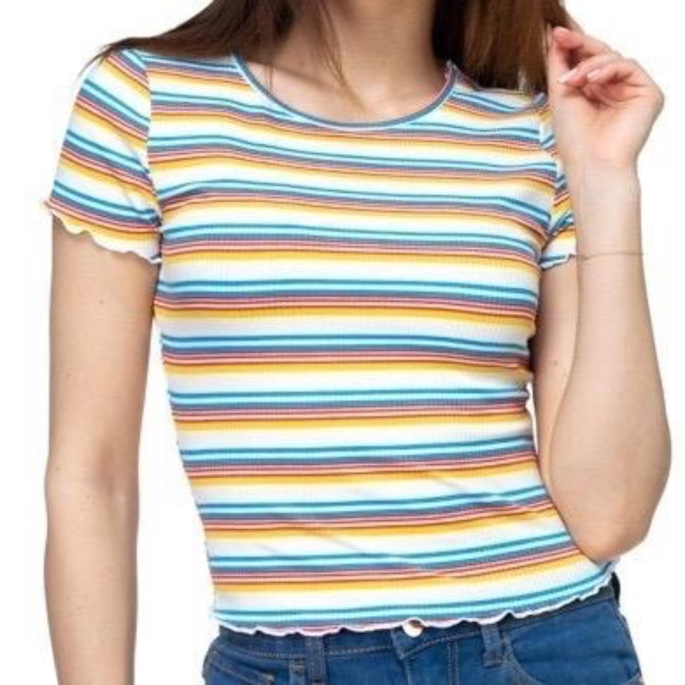 Stripe Edgy Top